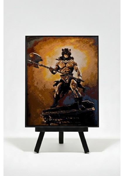 Darkwolf - Fire And Ice Kabartmalı Tablo modelleri