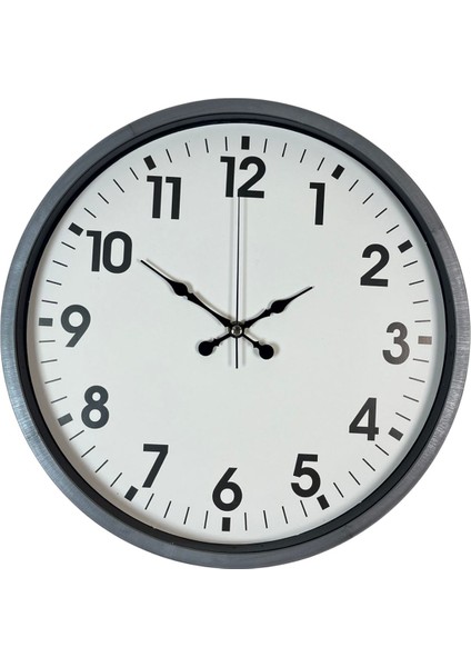 Zentime 36 cm Gri Dekoratif Duvar Saati fiyatları