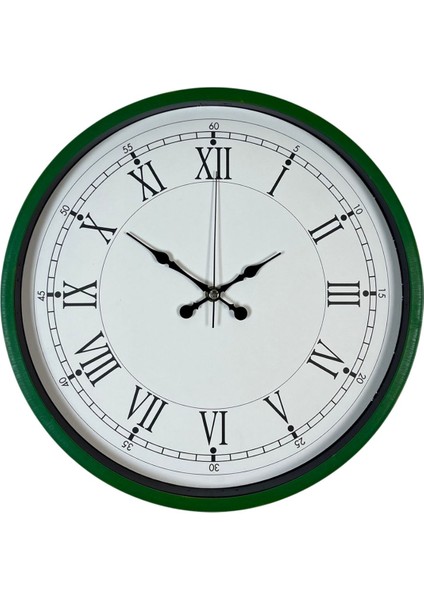 Zentime 36 cm Yeşil Dekoratif Duvar Saati fiyatları