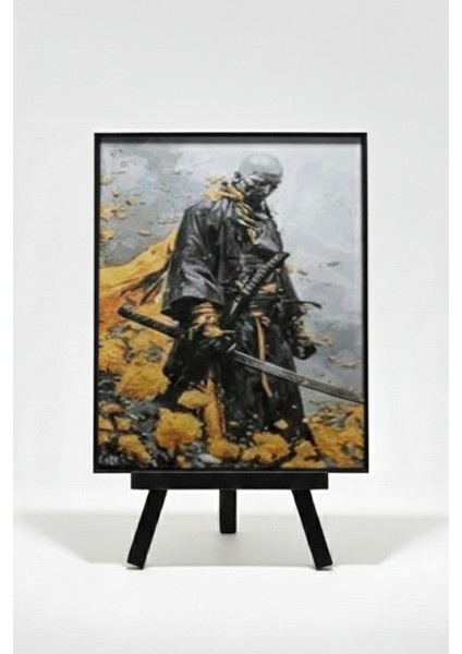 Wise Samurai Kabartmalı Tablo modelleri