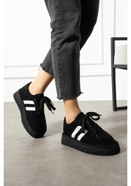 Monte Kadın Sneaker Premium Tasarım - Siyah modelleri