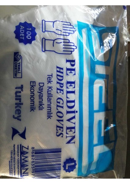 Steel Poşet Eldiven 100'LÜ 50 Paket 1 Koli fiyatları