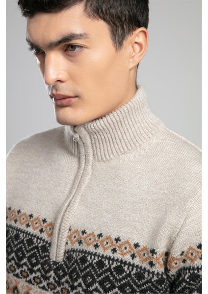 Ground Erkek Dik Yaka Kazak fırsatları