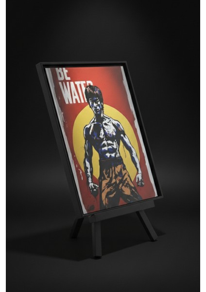 Bruce Lee Be Water Kabartmalı Tablo fiyatları