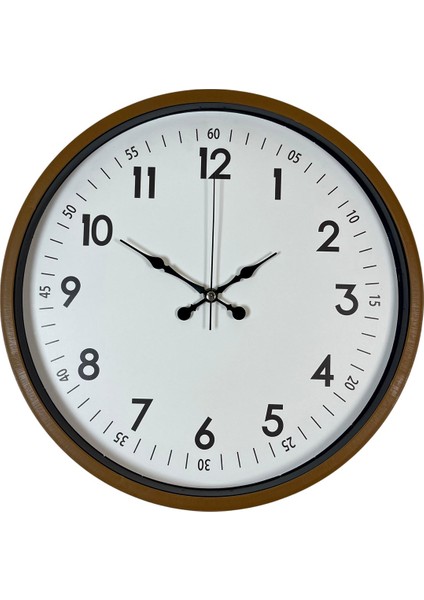 Zentime 36 cm Kahverengi Dekoratif Duvar Saati fiyatları