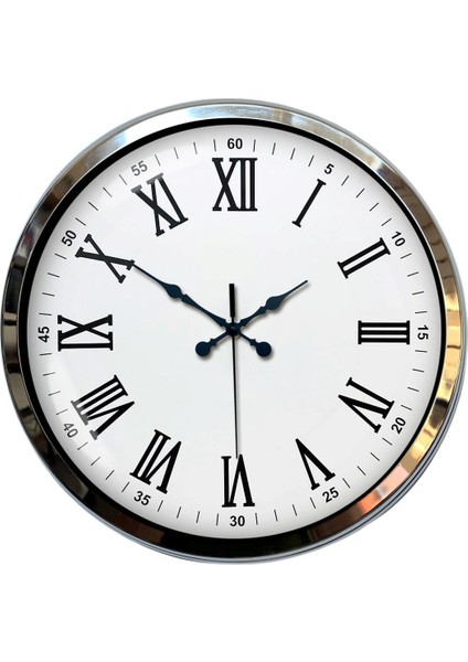 Zentime 40 cm Krom Elegance Duvar Saati fiyatları