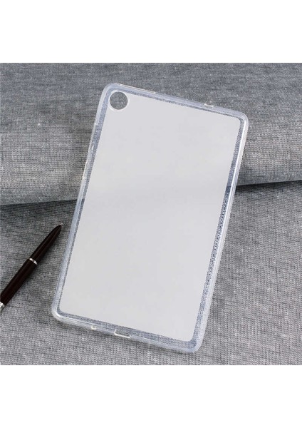 Matepad T8 Uyumlu Akre Tablet Süper Silikon Kapak-Renksiz