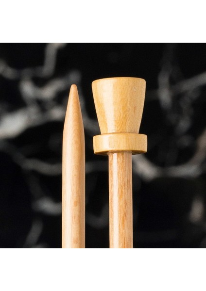 La Mia Whitewood 4.5 mm 36 cm Ahşap Örgü Şişi fiyatları