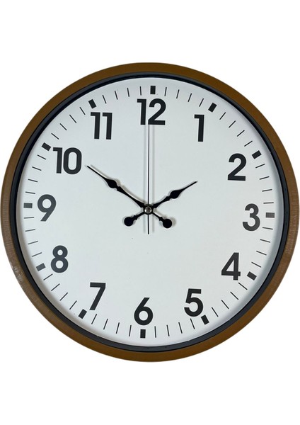 Zentime 36 cm Kahverengi Dekoratif Duvar Saati fiyatları