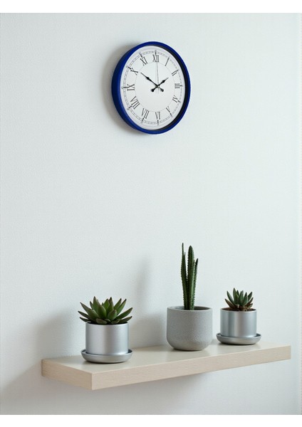 Zentime 36 cm Lacivert Dekoratif Duvar Saati modelleri