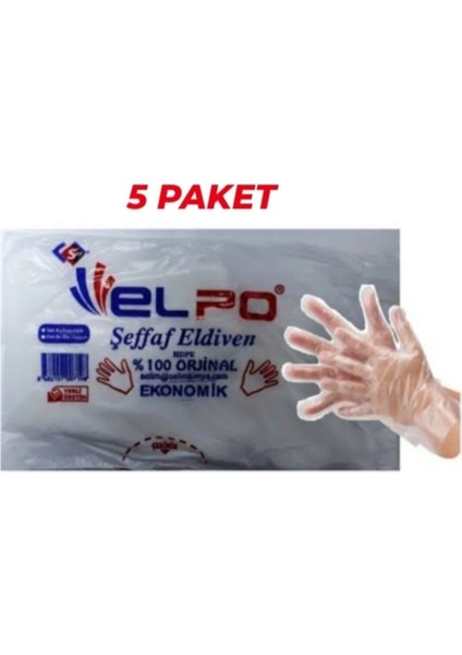 Poşet Pet Eldiven 5 Paket fiyatları