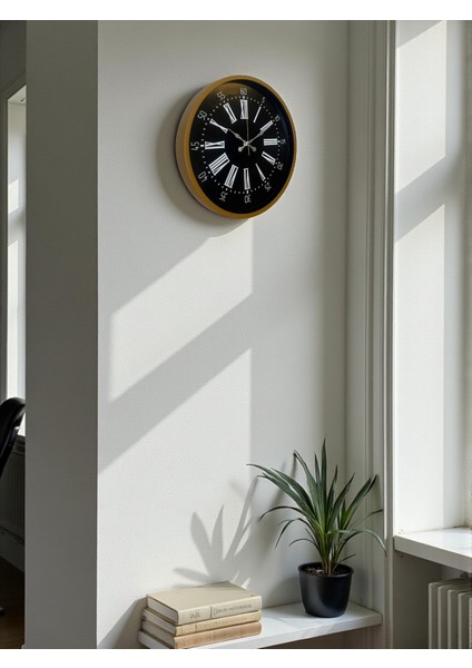 Zentime 36 cm Kahverengi Dekoratif Duvar Saati modelleri