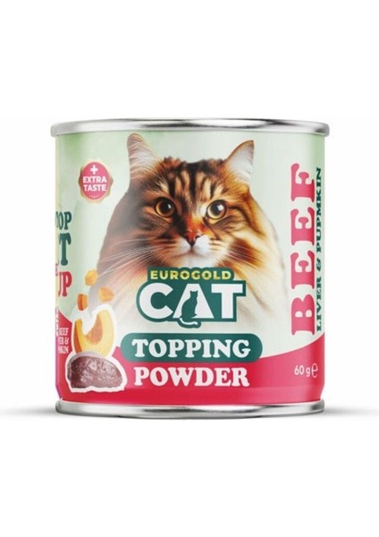 Topping Powder Dana Ciğerli Mama Tozu 60 gr