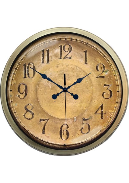 Zentime 40 cm Eskitme Vintage Duvar Saati fiyatları