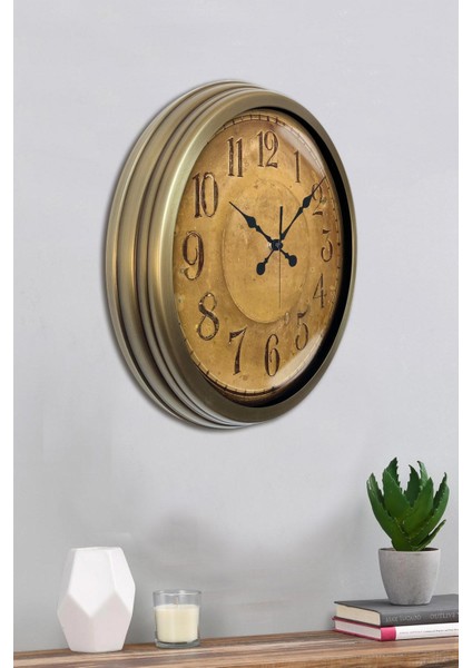 Zentime 40 cm Eskitme Vintage Duvar Saati fırsatları