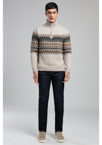 Ground Erkek Dik Yaka Kazak