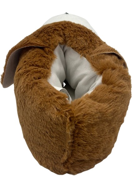 Unisex Ev Pandufu Köpek Figürlü Peluş Panduf Ev Pandufu Köpekli Panduf