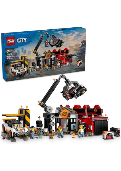 LEGO City Hurdalık ve Arabalar 60472 fırsatları