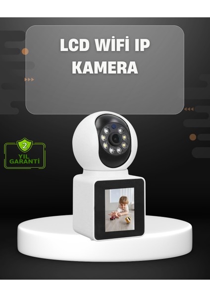 2k Çözünürlüklü Iç Mekan Güvenlik Kamerası Çift Yönlü Görüş ve Sesli Arama