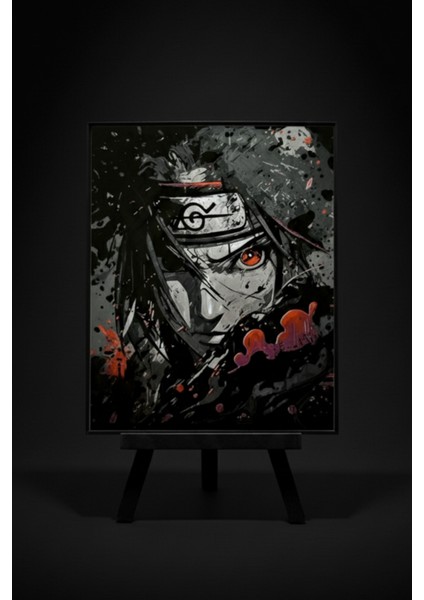 Itachi Uchiha - Naruto Kabartmalı Tablo