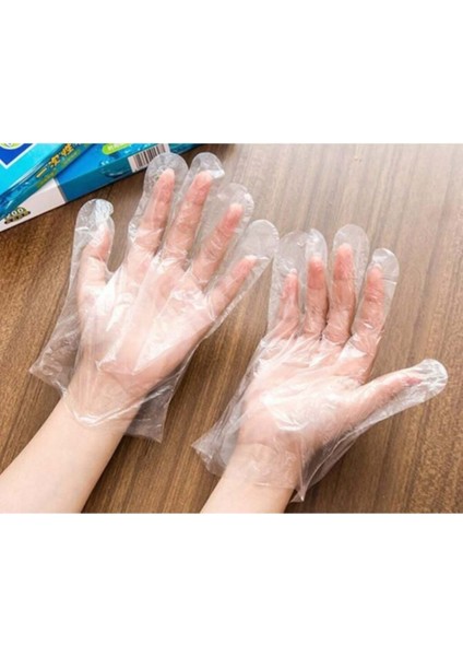 Tek Kullanımlık Şeffaf Eldiven (Poşet Eldiven) - 500 Adet modelleri