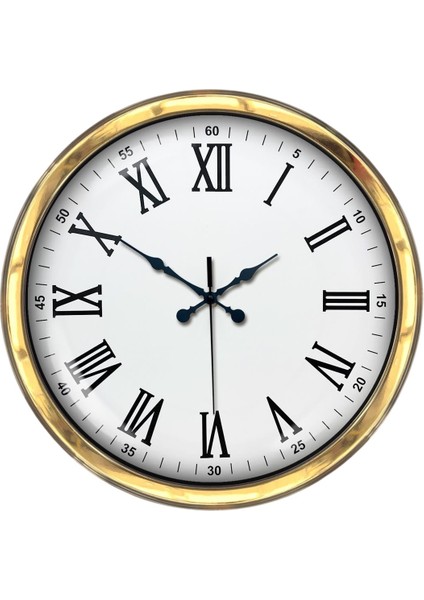 Zentime 40 cm Gold Lüks Duvar Saati fiyatları