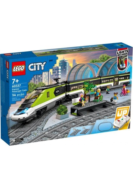 60337 LEGO City - Ekspres Yolcu Treni, 764 Parça, +7 Yaş indirimleri