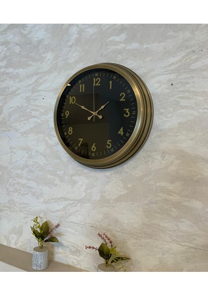 Zentime 40 cm Eskitme Vintage Duvar Saati fırsatları