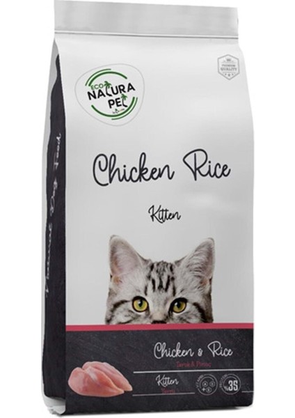 Eco Natura Tavuklu Yavru Kedi Maması 15 kg