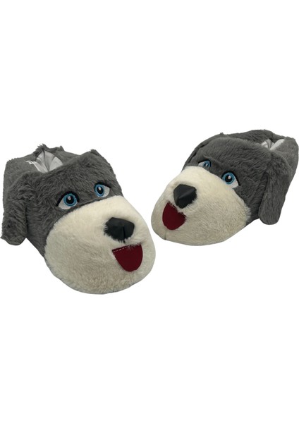 Unisex Ev Pandufu Köpek Figürlü Peluş Panduf Ev Pandufu Köpekli Panduf fiyatları