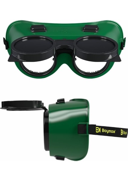Integral Siyah Kaynakçı Koruyucu Gözlük Baymax S-502 modelleri