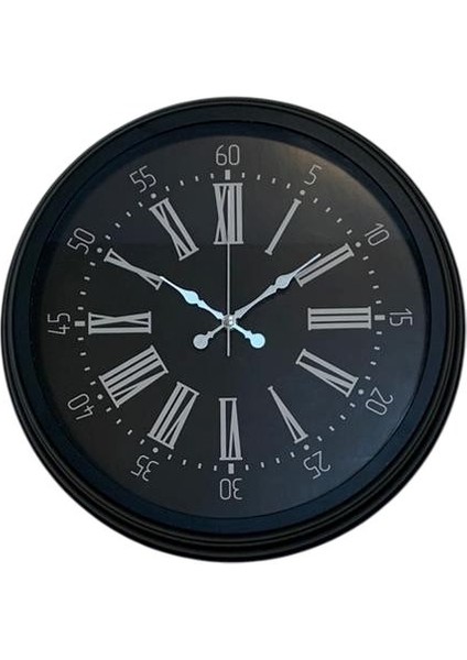 Zentime 40 cm Siyah Şık Duvar Saati fiyatları