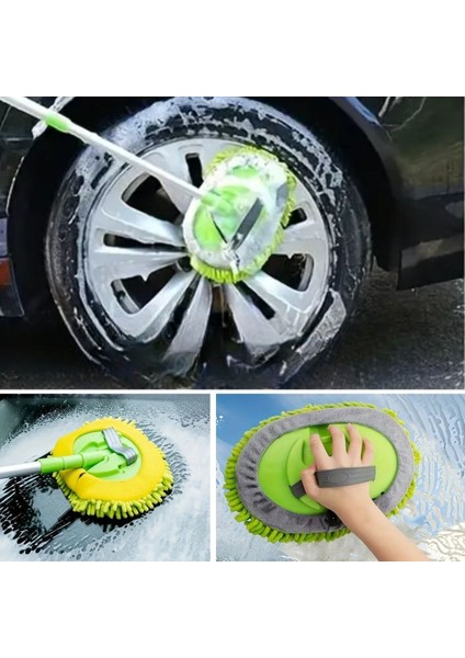 Buffer® Yedek Mikrofiber Bezli Oto Yıkama Mop Seti modelleri