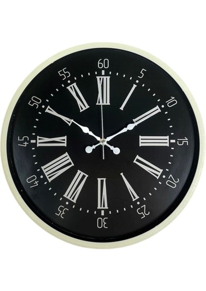 Zentime 36 cm Krem Dekoratif Duvar Saati fiyatları