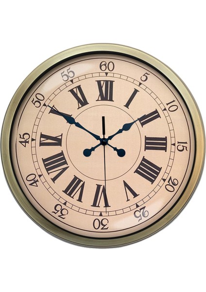 Zentime 40 cm Eskitme Vintage Duvar Saati fiyatları