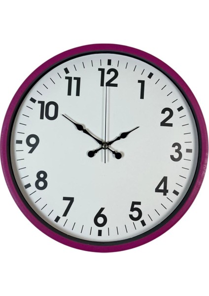 Zentime 36 cm Pembe Dekoratif Duvar Saati fiyatları