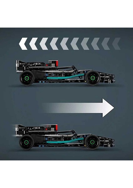 LEGO Technic Mercedes-Amg F1 W14 E Performance Pull Back 42165 modelleri