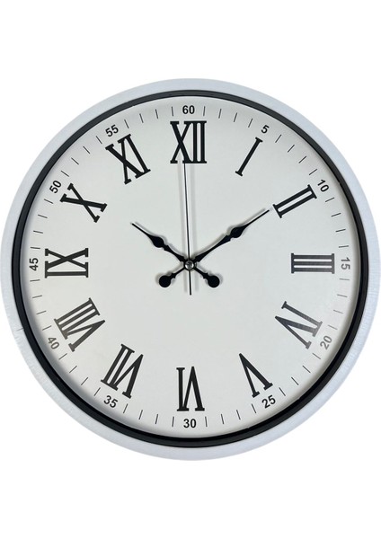 Zentime 36 cm Beyaz Dekoratif Duvar Saati fiyatları