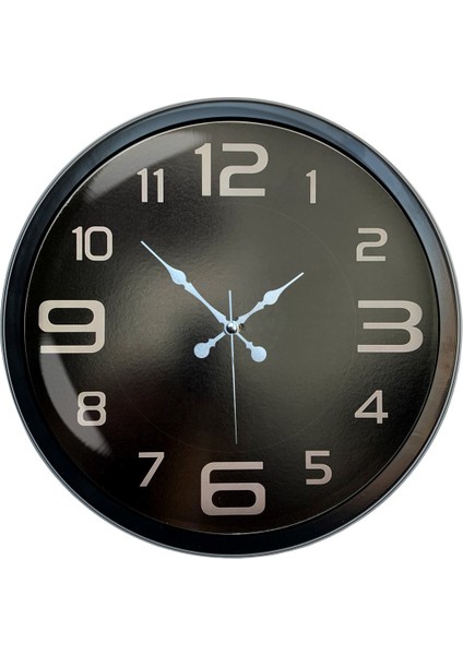 Zentime 40 cm Siyah Şık Duvar Saati fiyatları