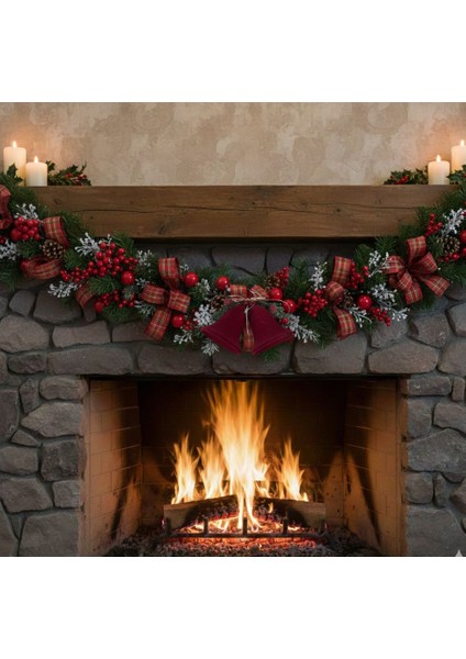 Kadife 2'li Çan Yılbaşı Süsü Seti fırsatları