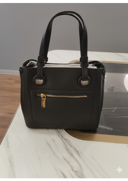 Altın Renk Fermurlı Çanta | Premium 930636