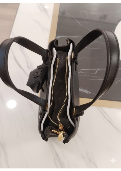 Altın Renk Fermurlı Çanta | Premium 930636 modelleri