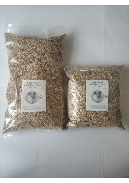 3 kg Mix Karışım Yem Kemirgen Yemi 3 Kg(16 Çeşit)