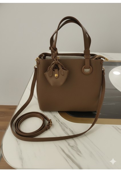 Altın Renk Fermurlı Çanta | Premium 930636