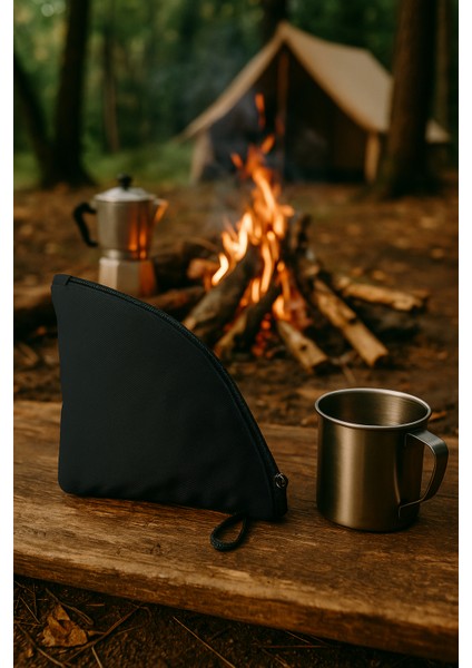 Kahve Filtre Kağıdı Saklama Çantası Kamp Outdoor
