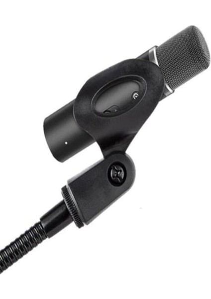 Profesyonel Stüdyo Youtuber Masa Üstü Selfie Işığı Mikrofon Stand Renk Siyah