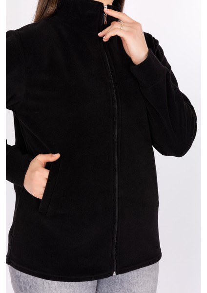 Unisex Kışlık Polar Hırka Lacivert Kışlık Fermuarlı Polar fiyatları