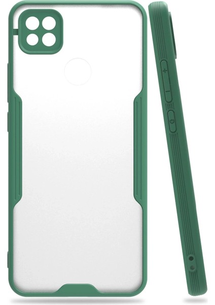 Xiaomi Redmi 9c Kılıf Platin Silikon - Yeşil