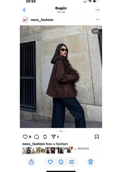 Kürk Yakalı Kadın Mont modelleri