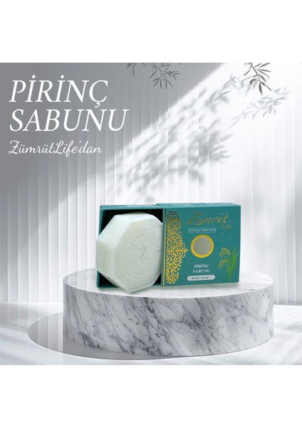 Hakikat Şifam Zümrüt Life Pirinç Sabunu